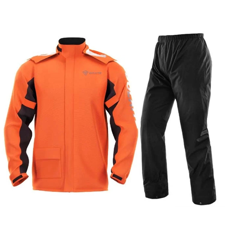 SULAITE Outdoor Motorcycle Riding Full Body Split Raincoat Suit, Size: XXL