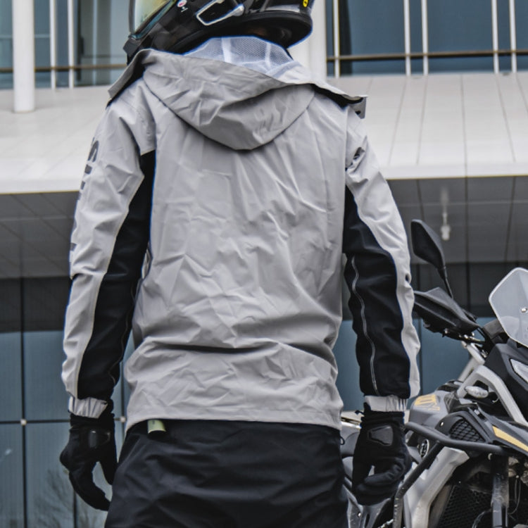 SULAITE Outdoor Motorcycle Riding Full Body Split Raincoat Suit, Size: XL