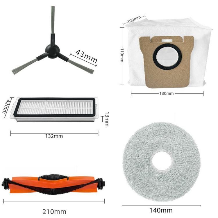 13 In 1  For Xiaomi Robot Vacuum X20 Max Parts Accessories