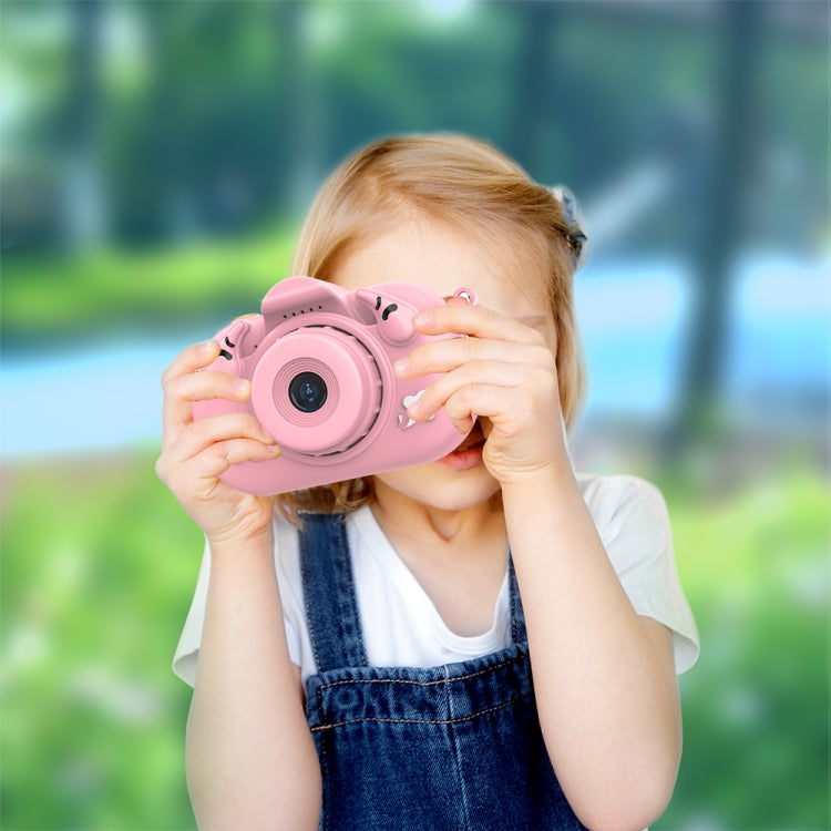 DC501 2.0-Inch 4X Zoom HD Digital Camera Mini Children Photography Camera, Color: Blue