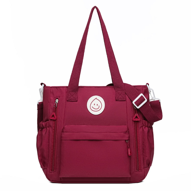 Casual Versatile Shoulder Bag Contrast Color Messenger Bag Student Handbag