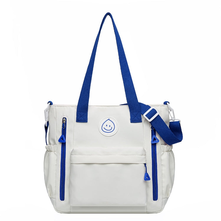 Casual Versatile Shoulder Bag Contrast Color Messenger Bag Student Handbag