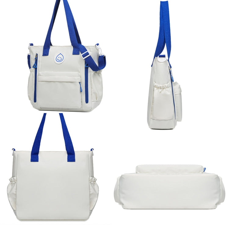 Casual Versatile Shoulder Bag Contrast Color Messenger Bag Student Handbag