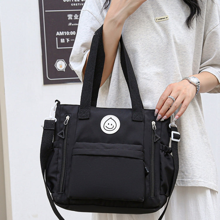 Casual Versatile Shoulder Bag Contrast Color Messenger Bag Student Handbag