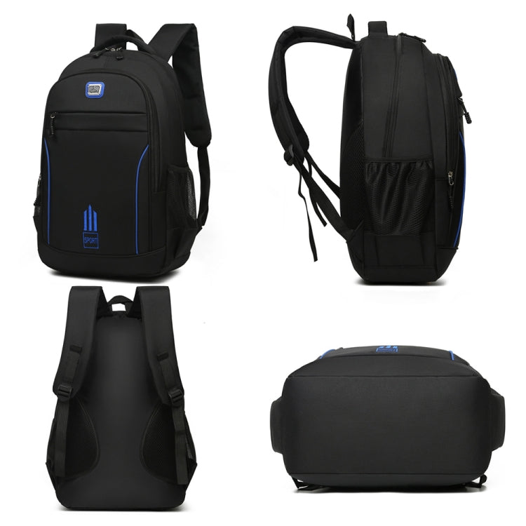 Men Backpack Nylon Oxford Knapsack Large Capacity Student Schoolbag