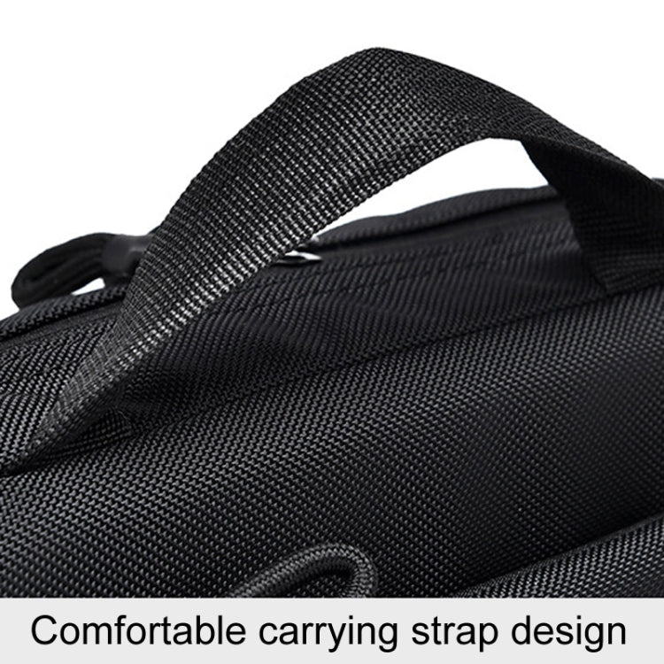 WEIXIER D512 Men Large Capacity Crossbody Chest Bag Waterproof Casual Sports Pack - Black