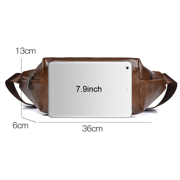 WEIXIER Y9579 Men Large Capacity Sports Waist Pack Multifunctional Waterproof Cell Phone Bag