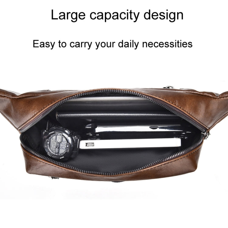 WEIXIER Y9579 Men Large Capacity Sports Waist Pack Multifunctional Waterproof Cell Phone Bag
