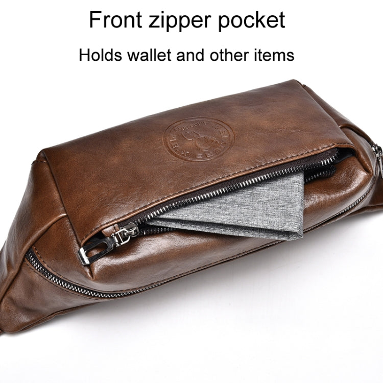 WEIXIER Y9579 Men Large Capacity Sports Waist Pack Multifunctional Waterproof Cell Phone Bag