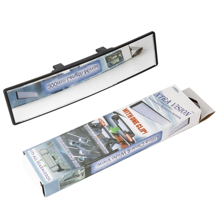 Car Rearview Mirror Snap-on HD Anti-fog Anti-dazzle Wide Angle Curved Mirror, Size: 28.5x7cm