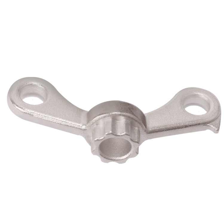 Bicycle Crank Assembly Puller Crank Removal and Adjustment Tool - 银色