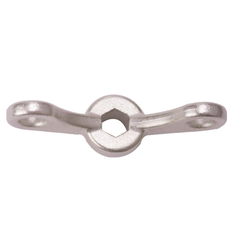 Bicycle Crank Assembly Puller Crank Removal and Adjustment Tool - 银色