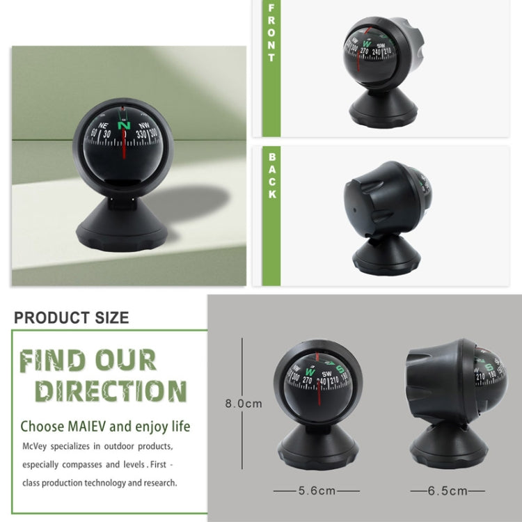 Outdoor Guide Ball Car Interior Ornament Guide Ball - English Version