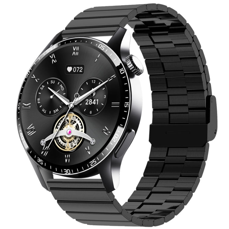 F207 Smart Watch 1.35-Inch Narrow Edge Screen Supports Bluetooth Calls / 24H Health Monitoring / 150+ Sports Modes, Color: Black Bamboo