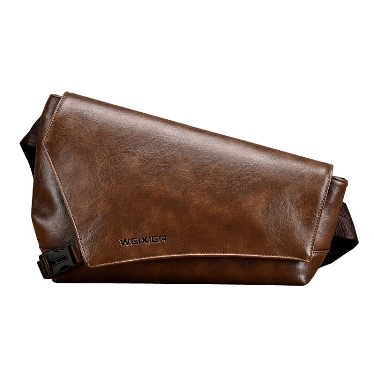 WEIXIER D515 Men Crossbody Single Shoulder Bag Large Capacity Waterproof Messenger Backpack