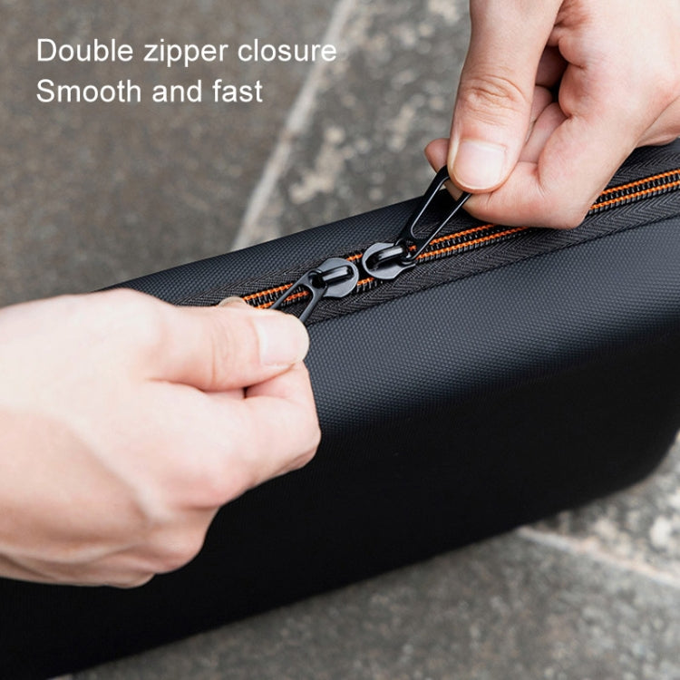 Cwatcun H91 Medium Sports Camera Case Portable Waterproof EVA Digital Camera Storage Bag - Black