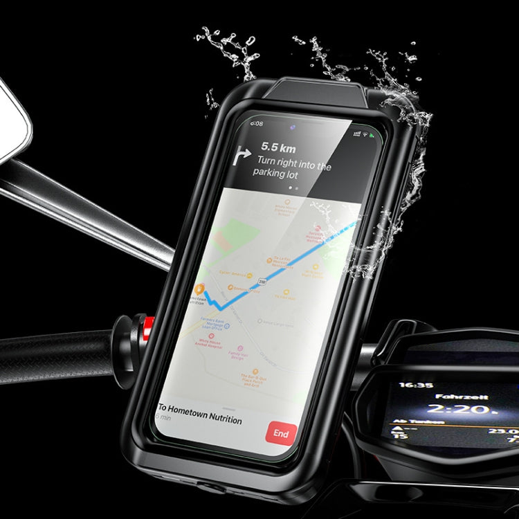 kewig Motorcycle Waterproof Box Outdoor Cycling Mobile Phone Holder - M18L-B1