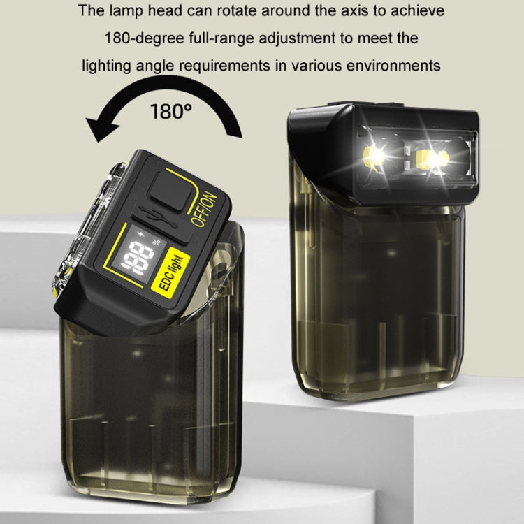 Mini Type-C Rechargeable Outdoor Keychain Light Flashlight