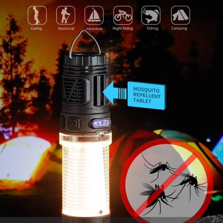 3 in 1 LED Mosquito Repellent Camping Light Magnetic Outdoor Tent Light