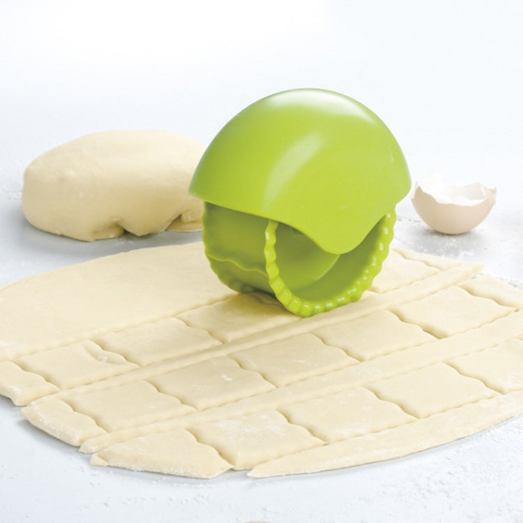 Kitchen Pasta Cutter Round Pizza Crimping Wheel Plastic Pasta Cutter