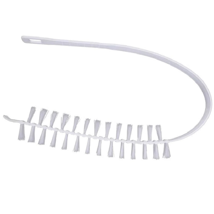 Washing Machine Inner Barrel Cleaning Brush Cleaning Air Conditioner Long Handle Brush Sink Crevice Brush - White