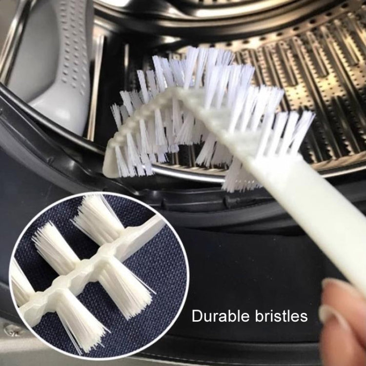Washing Machine Inner Barrel Cleaning Brush Cleaning Air Conditioner Long Handle Brush Sink Crevice Brush - White