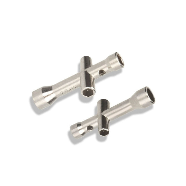 2pcs 3D Printer Cross Wrench Mini Socket M2/M2.5/M3/M4 Screw Nut Tool