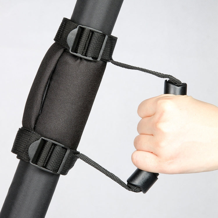 UTV Beach Bike Conversion Car Handle Rope Polaris RZR Non-Slip Handrail - Black