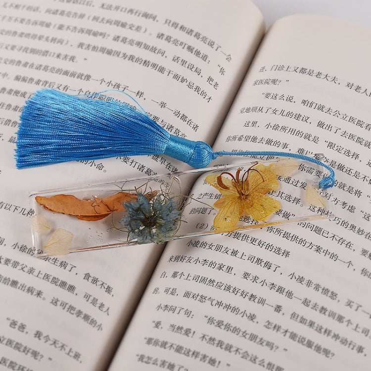 Full-page Bookmark Pendant Silicone Mold DIY Epoxy Resin Mold, Spec: Rectangular Small