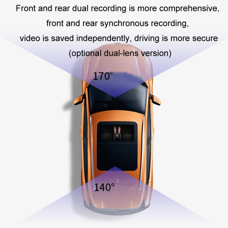 Android ADAS HD Night Vision 1080P USB Driving Recorder, Model: Single Lens WIFI Version