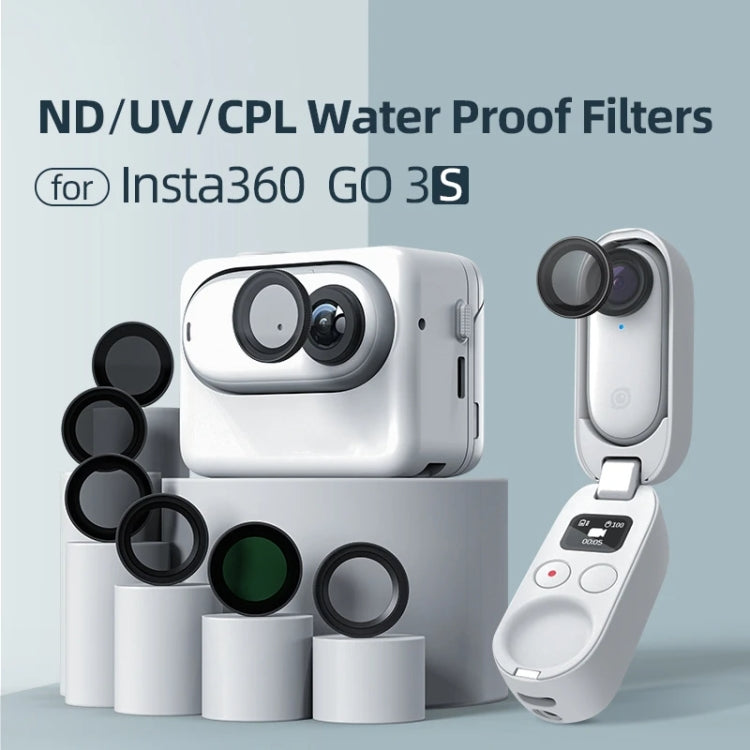 For Insta360 GO 3S Sports Camera aMagisn Waterproof Filter Protective Lens ND8/16/32/64