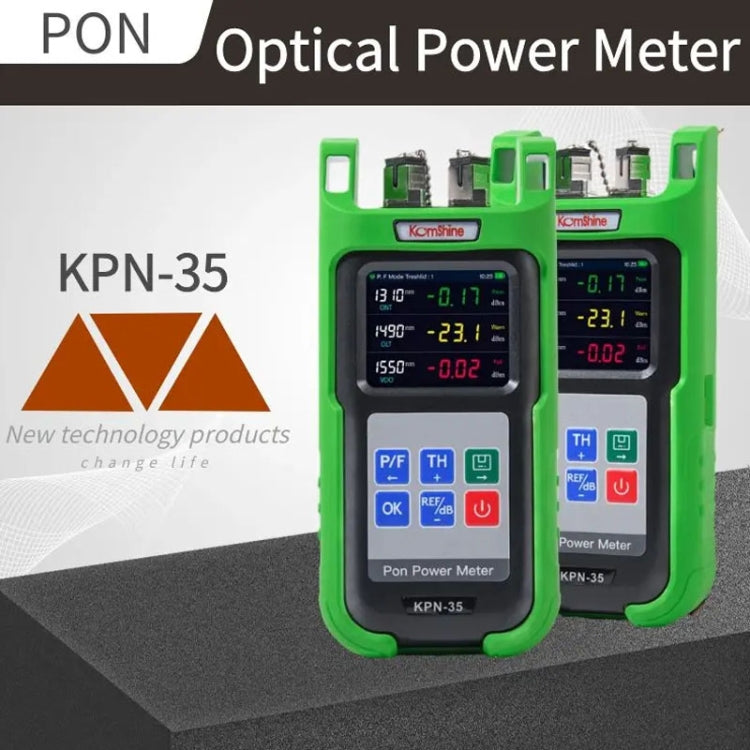 Komshine KPN-35 High Precision PON Optical Power Meter 1310/1490/1550nm Fiber Tester