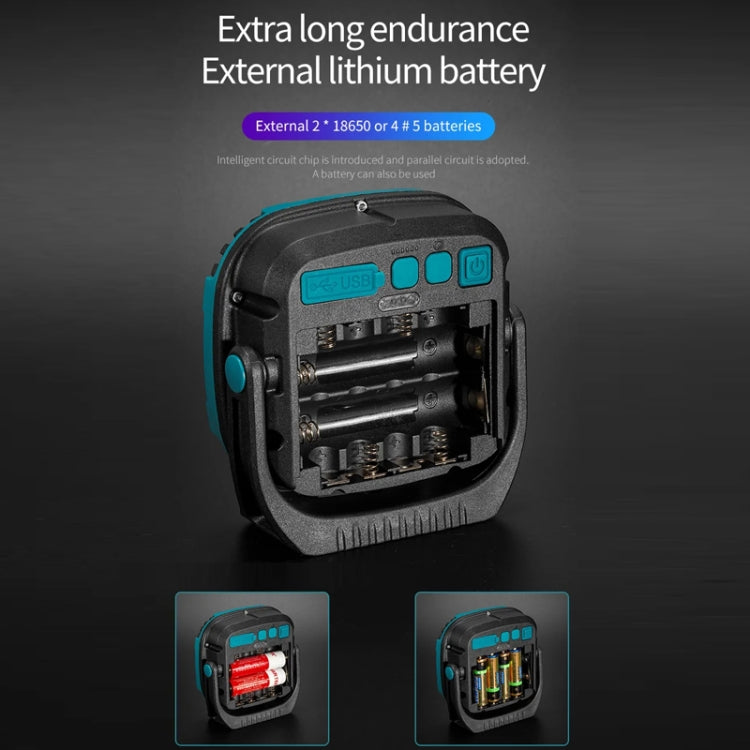 COB Work Lilight Type-C Charging Outdoor Lighting Floodlight
