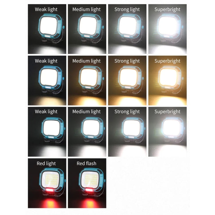 COB Work Lilight Type-C Charging Outdoor Lighting Floodlight