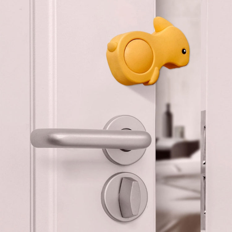 Children Safety Door Resistor Silicone Cartoon Anti-Pinch Door Stopper, Style: Rabbit