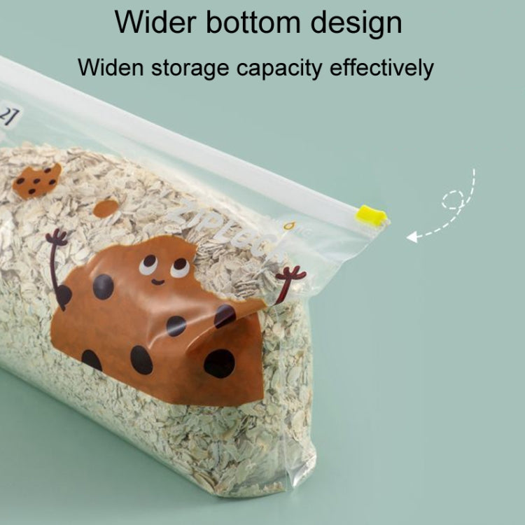 Large 15pcs / Box Household Food Sealing Storage Bag Refrigerator Zipper Fresh Pocket