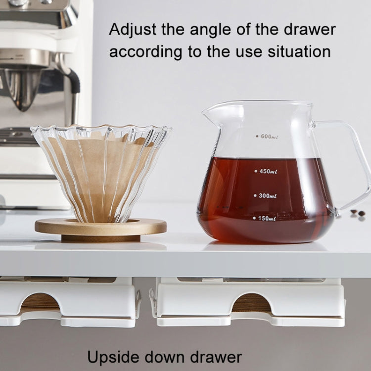Magnetic Coffee Filter Organizer Refrigerator Coffee Machine Filter Holder - White