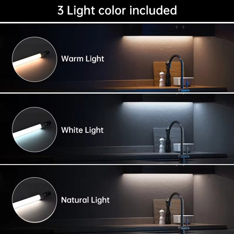 Rechargeable Under Cabinet LED Motion Sensor Night Light with Digital Display 2000mAH