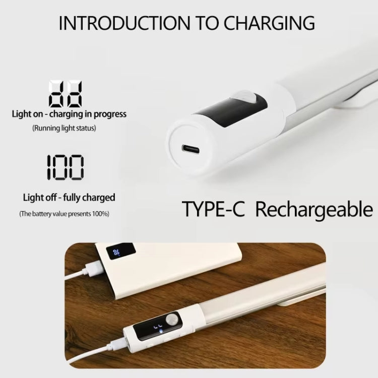 Rechargeable Under Cabinet LED Motion Sensor Night Light with Digital Display 2000mAH