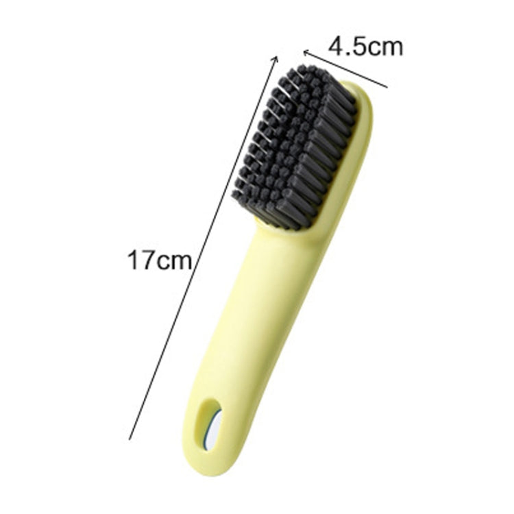 Long-Handed Soft Shoe Brush Contrasting Color Laundry Brush Does Not Hurt Shoe Home Clean Brush Shoe Washing Brush Set