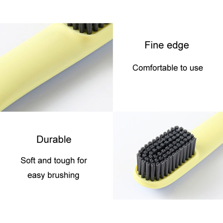 Long-Handed Soft Shoe Brush Contrasting Color Laundry Brush Does Not Hurt Shoe Home Clean Brush Shoe Washing Brush Set