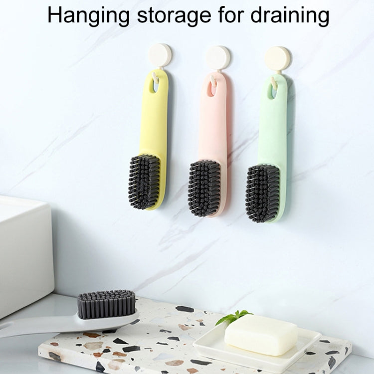 Long-Handed Soft Shoe Brush Contrasting Color Laundry Brush Does Not Hurt Shoe Home Clean Brush Shoe Washing Brush Set