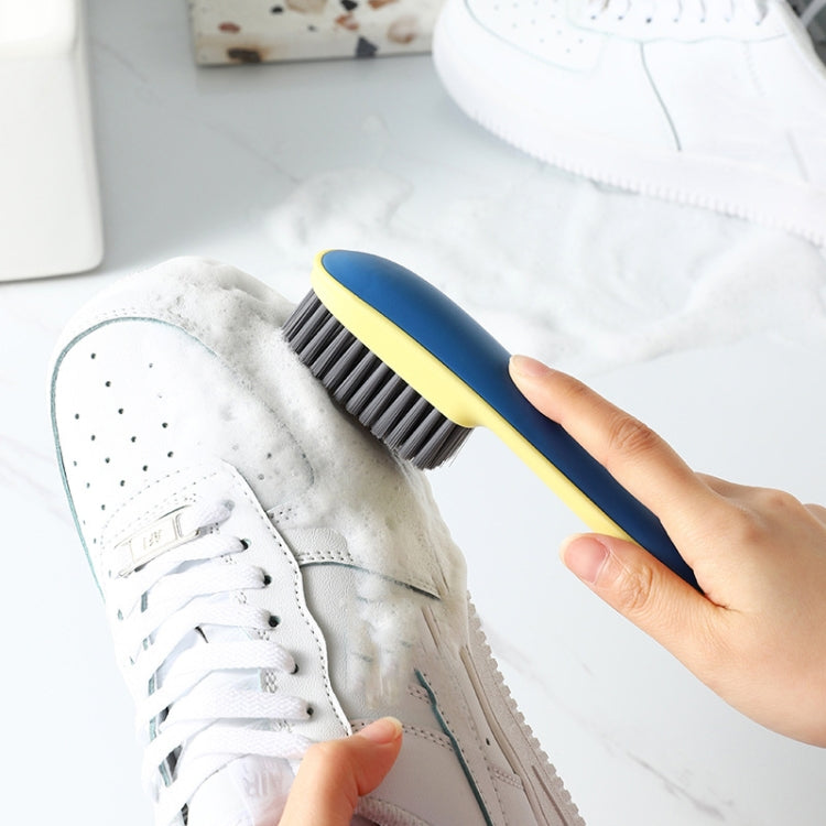 Long-Handed Soft Shoe Brush Contrasting Color Laundry Brush Does Not Hurt Shoe Home Clean Brush Shoe Washing Brush Set
