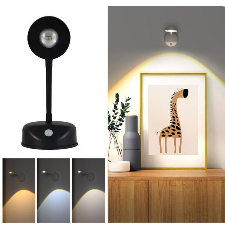 Rechargeable LED Motion Sensor Wireless Spotlight Dimmable Picture Light 2000mAH