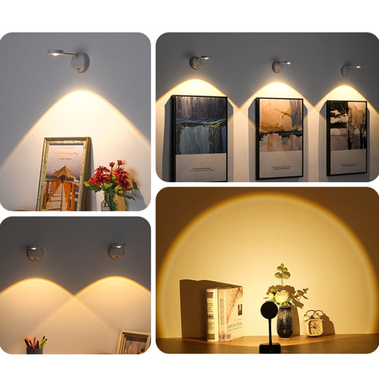 Rechargeable LED Motion Sensor Wireless Spotlight Dimmable Picture Light 1200mAH