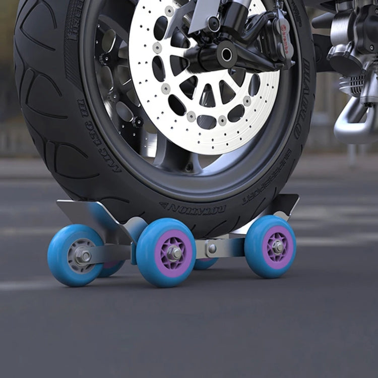 Motorcycle Moving Trailer Device Flat Tire Booster Emergency Electric Vehicle Tractor, Color: Black