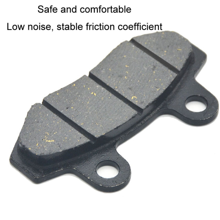 2pcs /Pair Motorcycle TBT Brake Pads Electric Vehicle Disc Brake Pads Battery Car Parts Dual Pump CBX Brake Pads