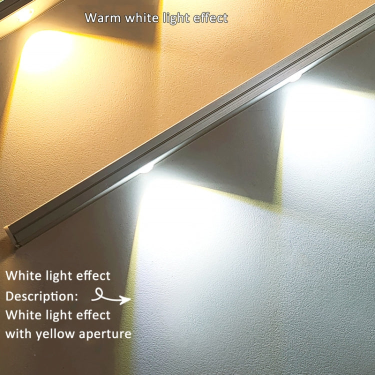 30cm 220V CN Plug Wardrobe Cabinet Lamp LED Light Bar With Button Switch