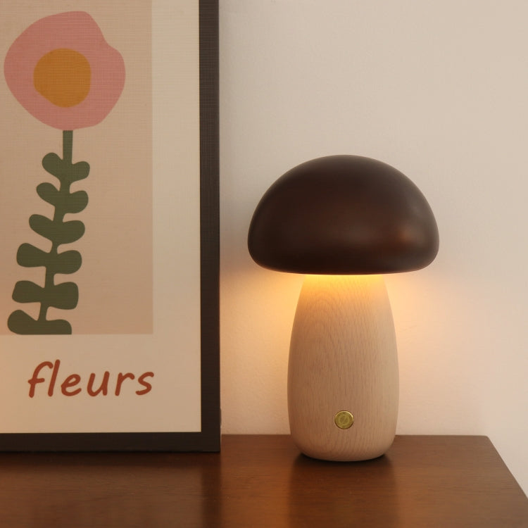 Mushroom Shape Night Light Touch Control Dimmable Bedside Atmosphere Lamp, Style: B Type Mixed