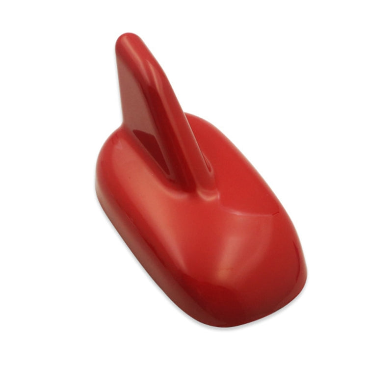 Car Shark Fin Modified Antenna With Signal Reception, Color: Red